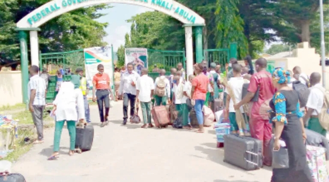 Security: Federal Government Shut Down FGC Kwali Abuja